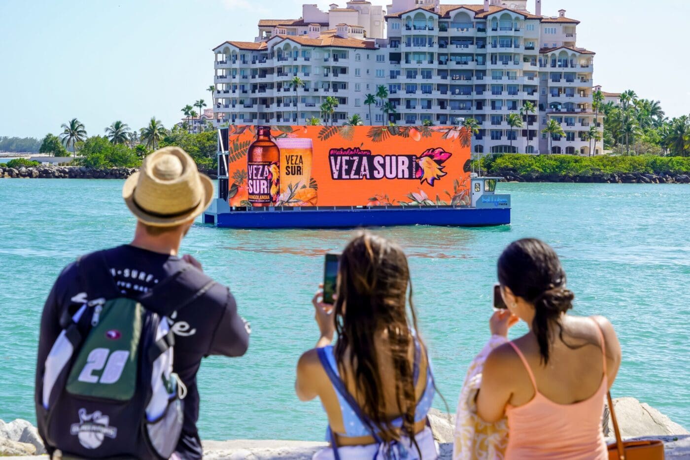 Digital Billboard Boats South Florida Ballyhoo Media