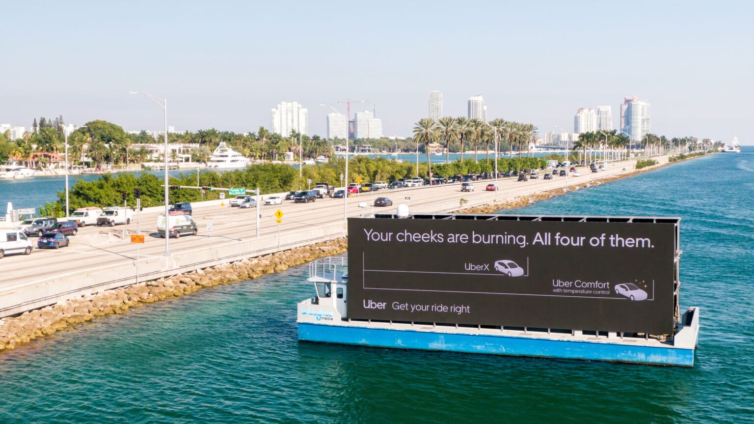 Digital Billboard Boats South Florida Ballyhoo Media